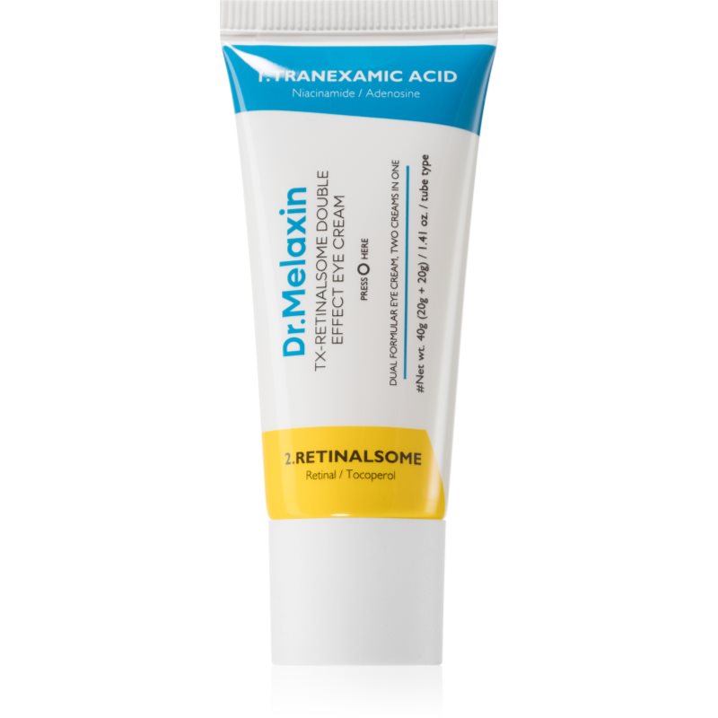 Dr. Melaxin TX Retinalsome Double Effect Eye Cream brightening eye cream with anti-ageing effect 40 g