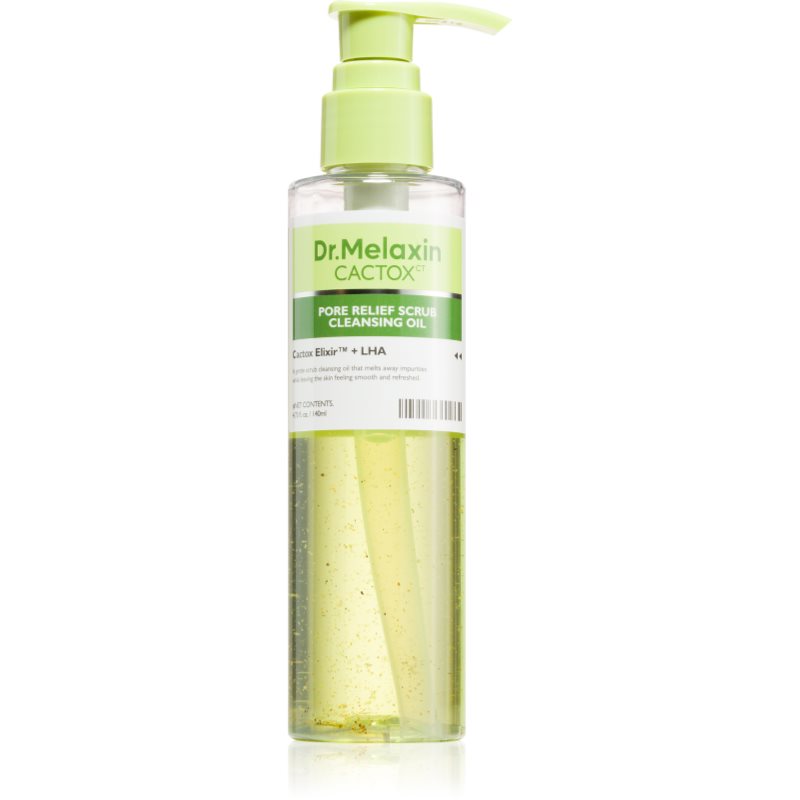 Dr. Melaxin Cactox Pore Relief Scrub Cleansing Oil deep cleansing oil to treat blackheads 140 ml