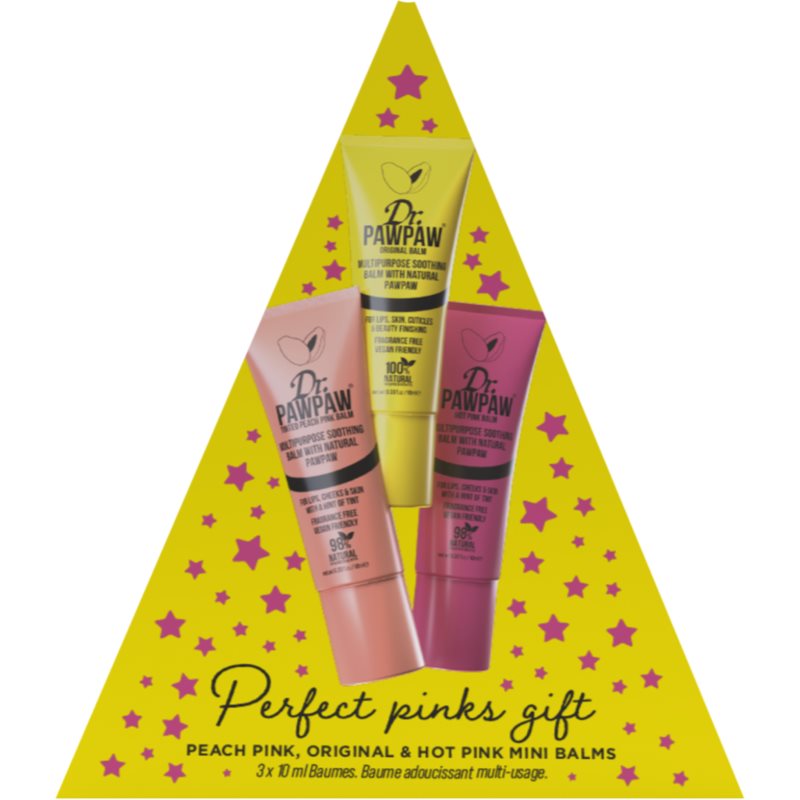 Dr. Pawpaw Perfect Pink подарунковий набір (для губ та щік)