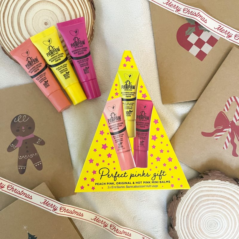 Dr. Pawpaw Perfect Pink Gift Set (for Lips And Cheeks)