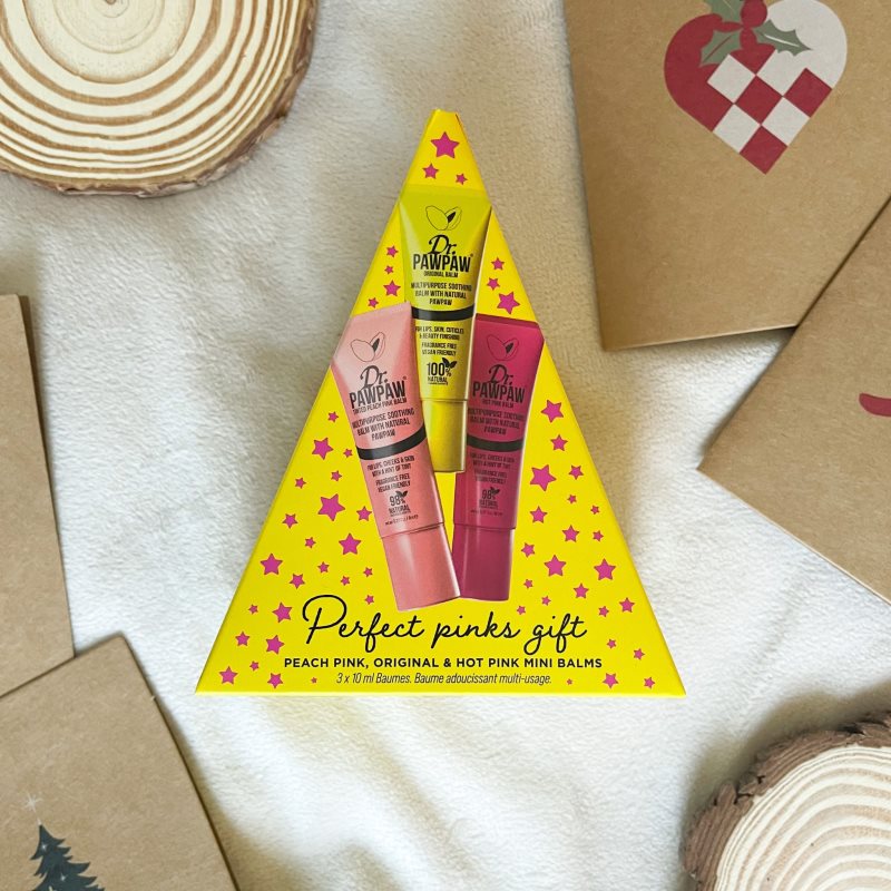 Dr. Pawpaw Perfect Pink Gift Set (for Lips And Cheeks)