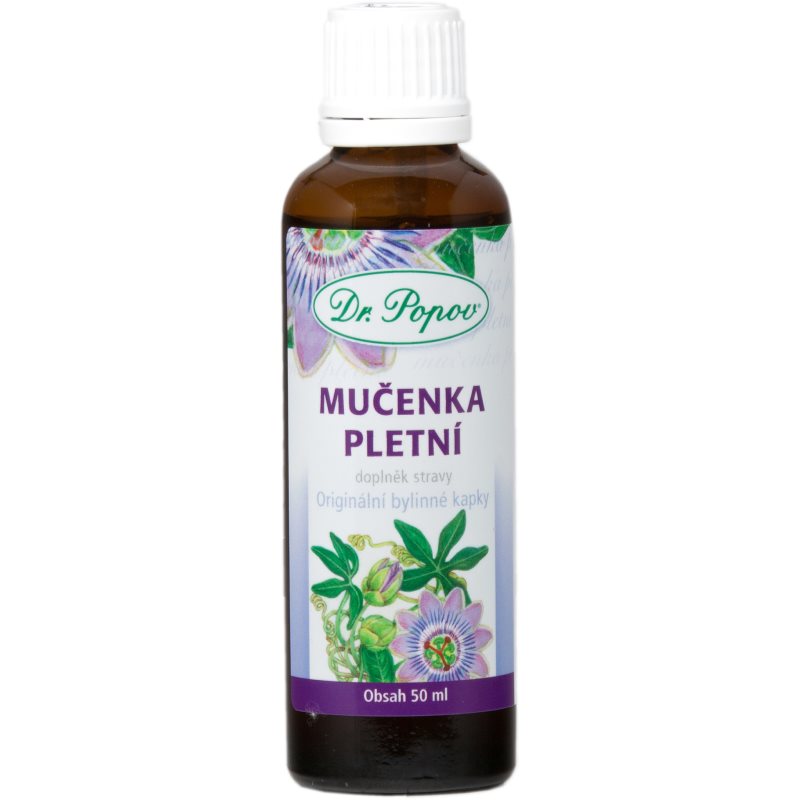 Dr.Popov Kapky bylinné Mučenka pletní 50ml koupíte na Notino.cz