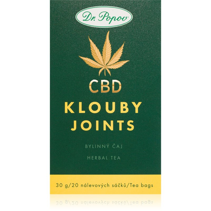 Konopný čaj s CBD Klouby, 30 g Dr. Popov