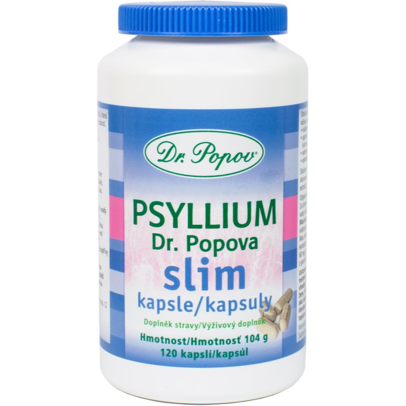 Dr. Popov Psyllium SLIM kapsle kapsuly na podporu chudnutia 120 cps kúpite na Notino.sk