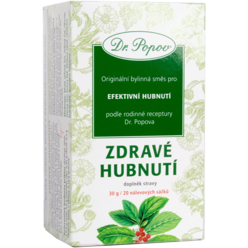 Dr.Popov Čaj Zdravé hubnutí 20x1.5g koupíte na Notino.cz