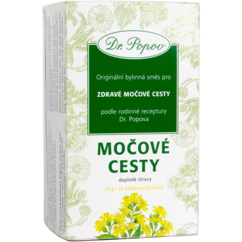 Dr. Popov Močové cesty bylinný čaj 20 ks