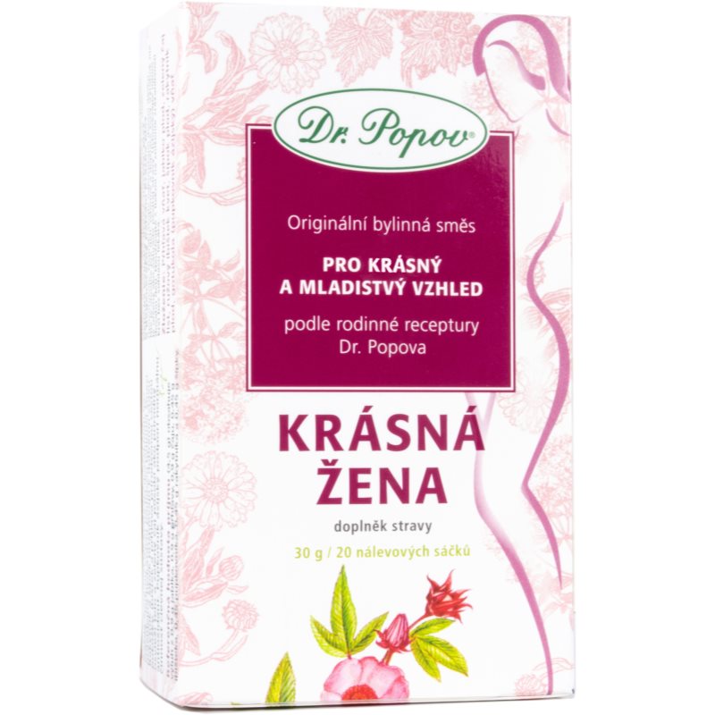 Krásná žena, porcovaná směs, 30 g Dr. Popov