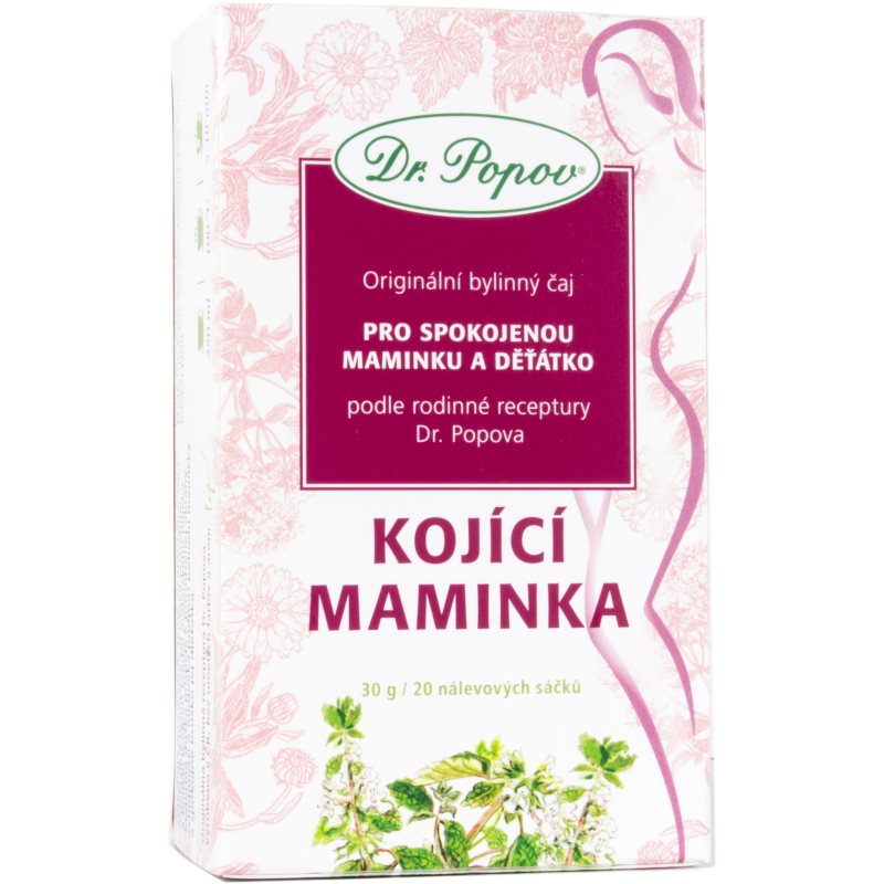 Kojící maminka, porcovaný čaj, 30 g Dr. Popov