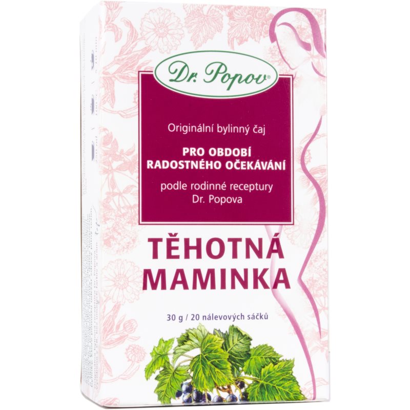 Těhotná maminka, porcovaný čaj, 30 g Dr. Popov koupíte na Notino.cz