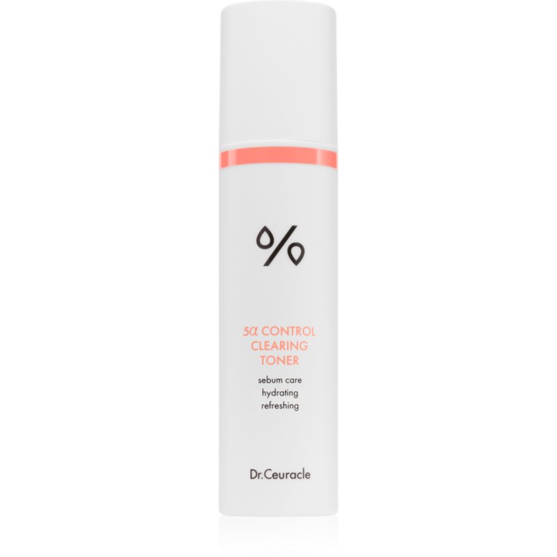 Dr.Ceuracle 5α Control Clearing Toner frissítő hidratáló tonik kombinált és zsíros bőrre 120 ml