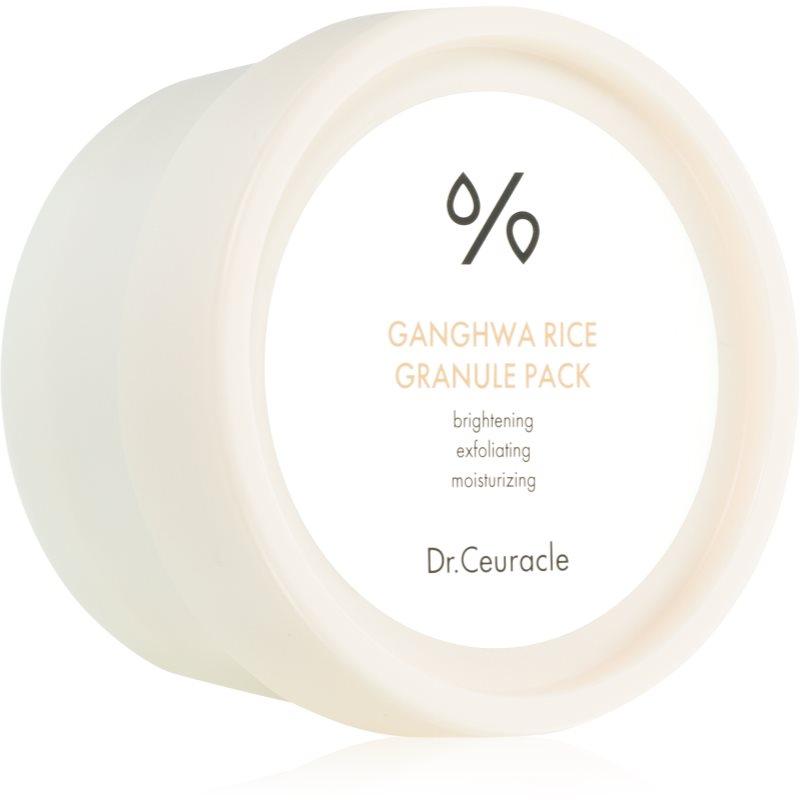 Dr.Ceuracle Ganghwa Rice Granule Pack rozjasňující hydratační maska s peelingovým efektem 115 g