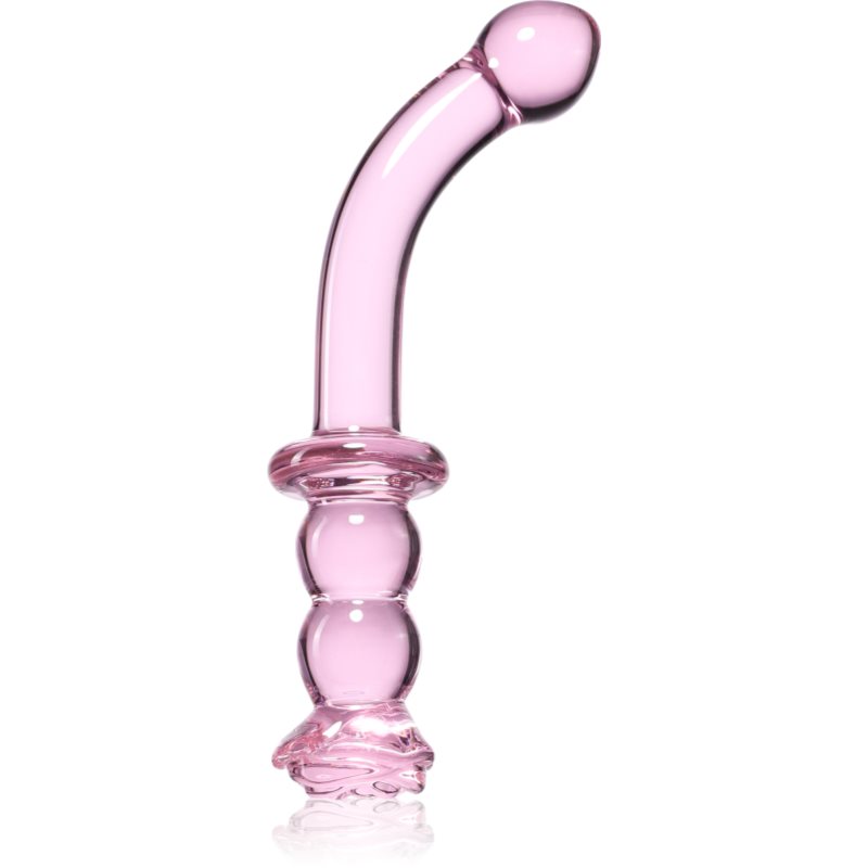 Dream Toys Glaze Glass 8 Rosebud G-spot фалоімітатор 19 см