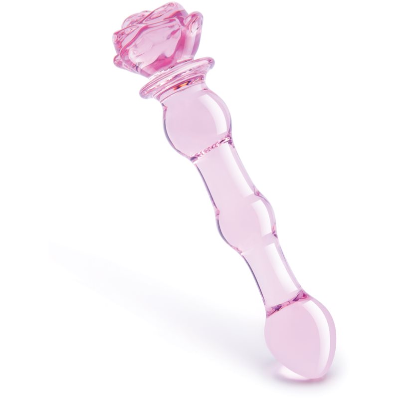 Dream Toys Glaze Glass 8 Rosebud Beaded Dildo 19,3 Cm