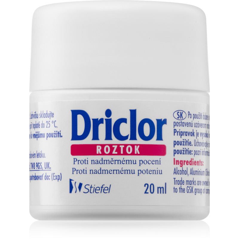 

Driclor Solution кульковий антиперспірант проти надмірного потовиділення