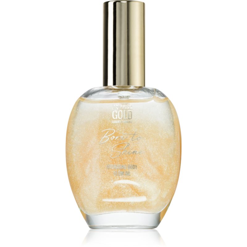 Dripping Gold Born To Shine shimmering oil for the body shade Golden 55 ml
