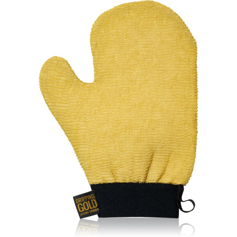 Dripping Gold Luxury Tanning peelingová rukavica 1 ks