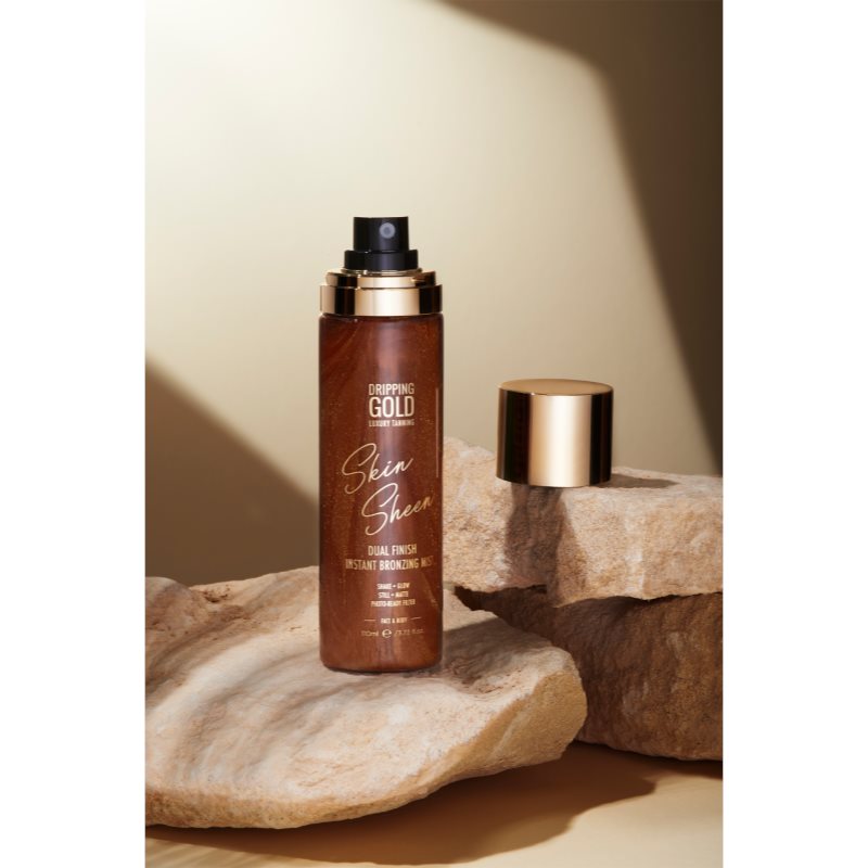 Dripping Gold Luxury Tanning Skin Sheen Bronzing Mist For The Body 110 Ml