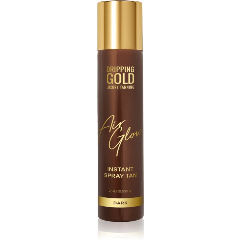 Dripping Gold Air Glow Instant Spray Tan Selbstbräuner Spray Farbton Dark 75 ml