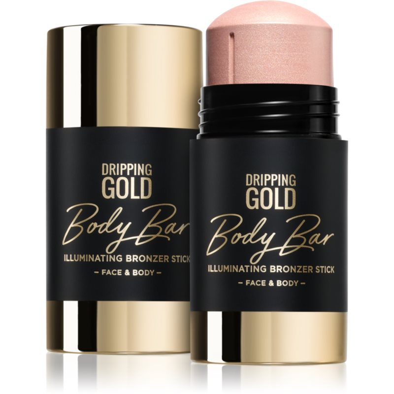 Dripping Gold Luxury Tanning Illuminating Stick rozjasňujúci bronzer na tvár a telo odtieň Gold 36 g
