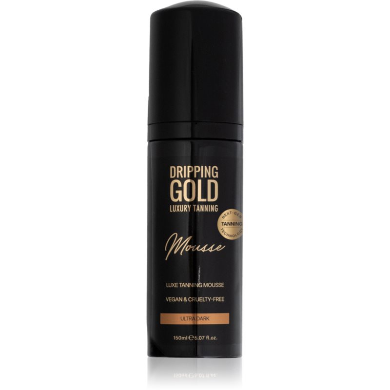 Dripping Gold Luxury Tanning Mousse Selbstbräunungsschaum Farbton Ultra Dark 150 ml