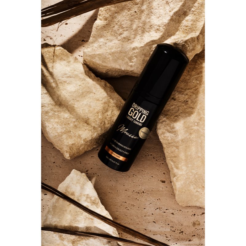 Dripping Gold Luxury Tanning Mousse samoopalovací pěna odstín Ultra Dark 150 ml (obrázek 5)