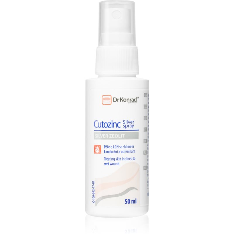 E-shop Dr Konrad Cutozinc Silver Spray sprej pro podrážděnou pokožku 50 ml