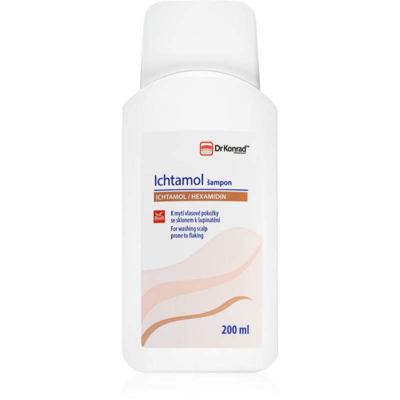 E-shop Dr Konrad Ichtamol šampon pro šupinatou a podrážděnou pokožku 200 ml