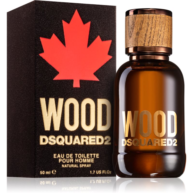 Dsquared2 Wood Pour Homme Eau De Toilette For Men 50 Ml