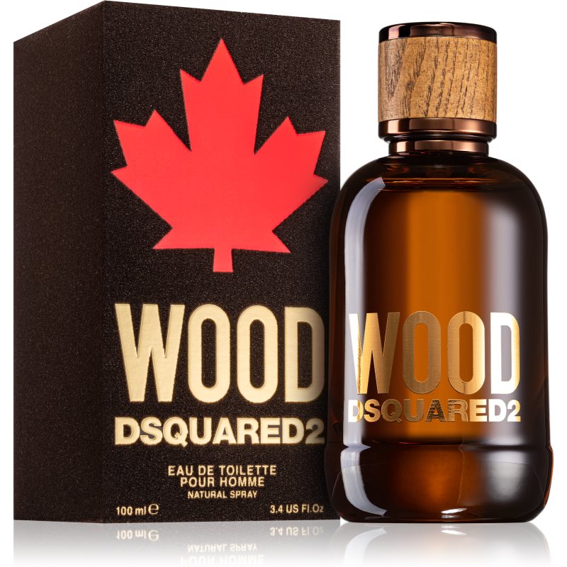 Dsquared2 Wood Pour Homme Eau De Toilette For Men 100 Ml
