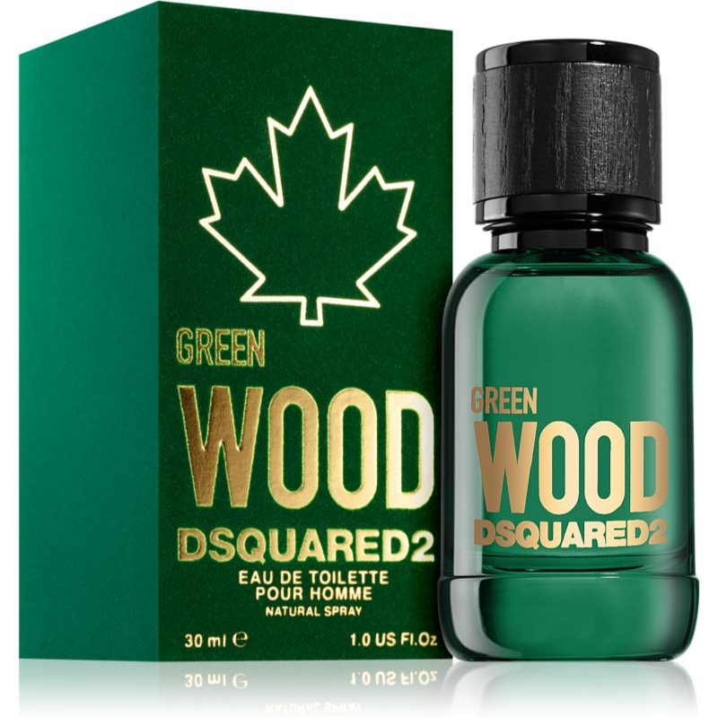 Dsquared2 Green Wood Eau De Toilette For Men 30 Ml