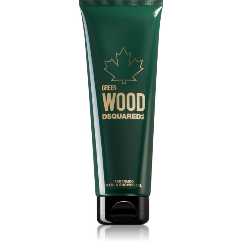 Dsquared2 Green Wood Shower And Bath Gel For Men 250 Ml