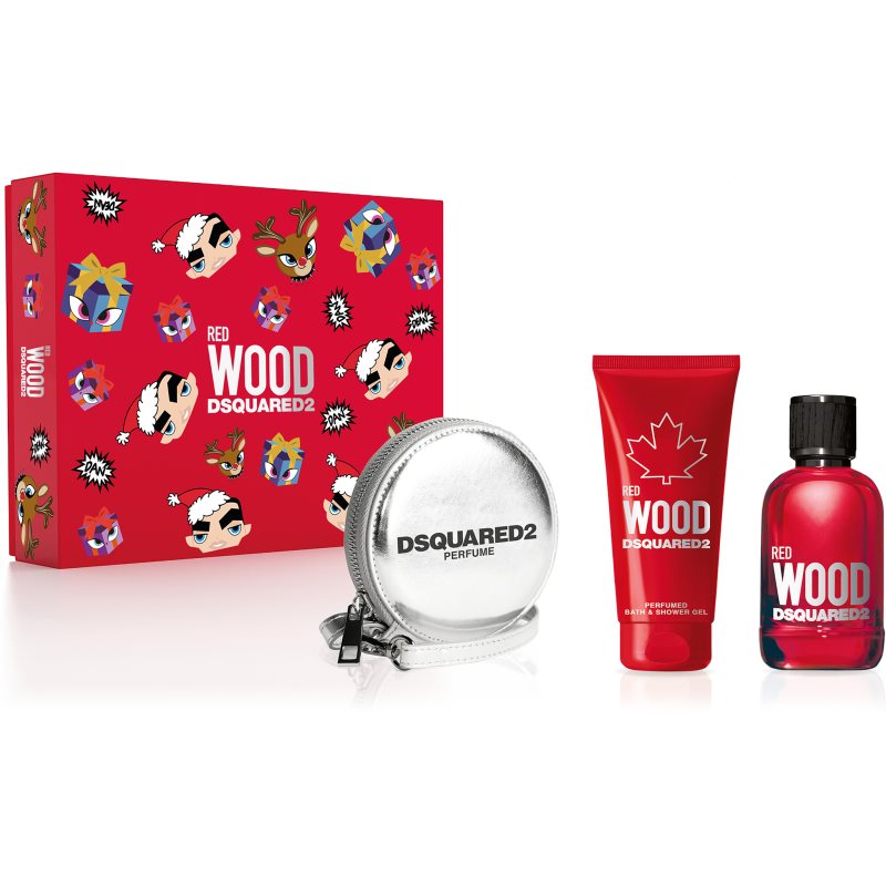 

Dsquared2 Red Wood подарунковий набір для жінок