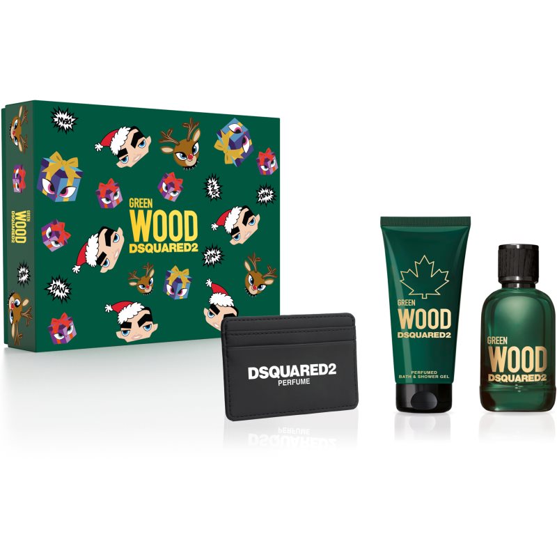 

Dsquared2 Green Wood подарунковий набір для чоловіків