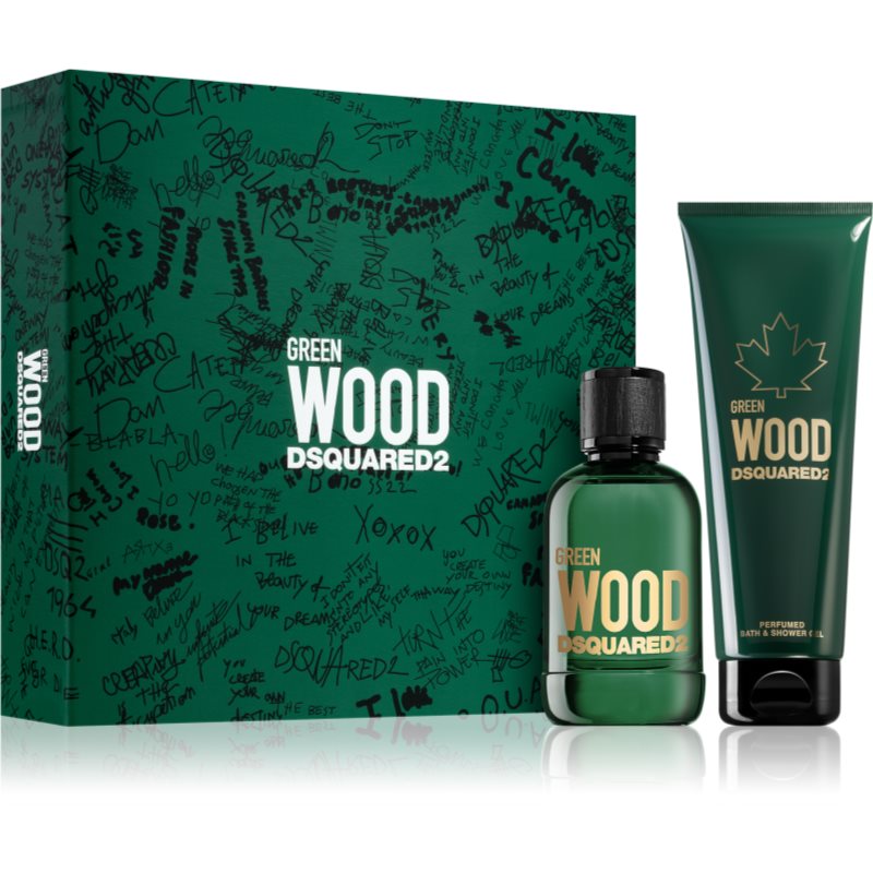 Dsquared2 Green Wood dovanų rinkinys vyrams
