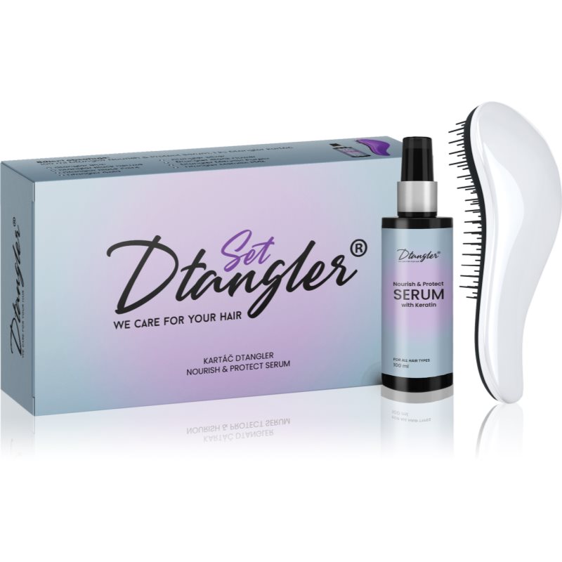 Dtangler We Care For Your Hair Set подаръчен комплект За коса 2 бр.