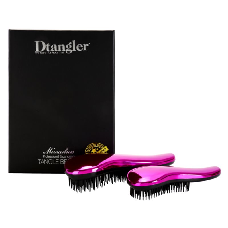 Dtangler Miraculous sada Pink (pre jednoduché rozčesávanie vlasov)
