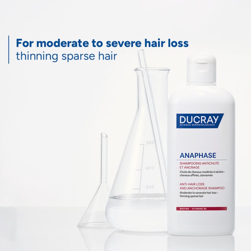 Ducray Anaphase+ Anti-Hair Loss Anti-Thinning Shampoo posilňujúci a revitalizujúci šampón proti padaniu vlasov 200 ml (obrázok 3)