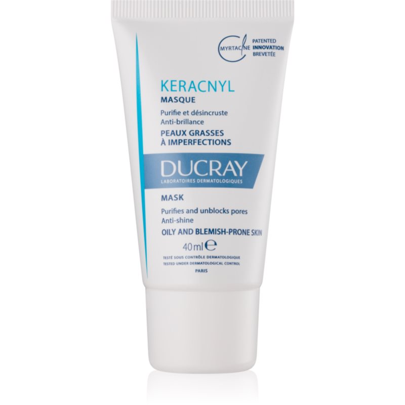 

Ducray Keracnyl очищаюча маска для шкіри з недоліками