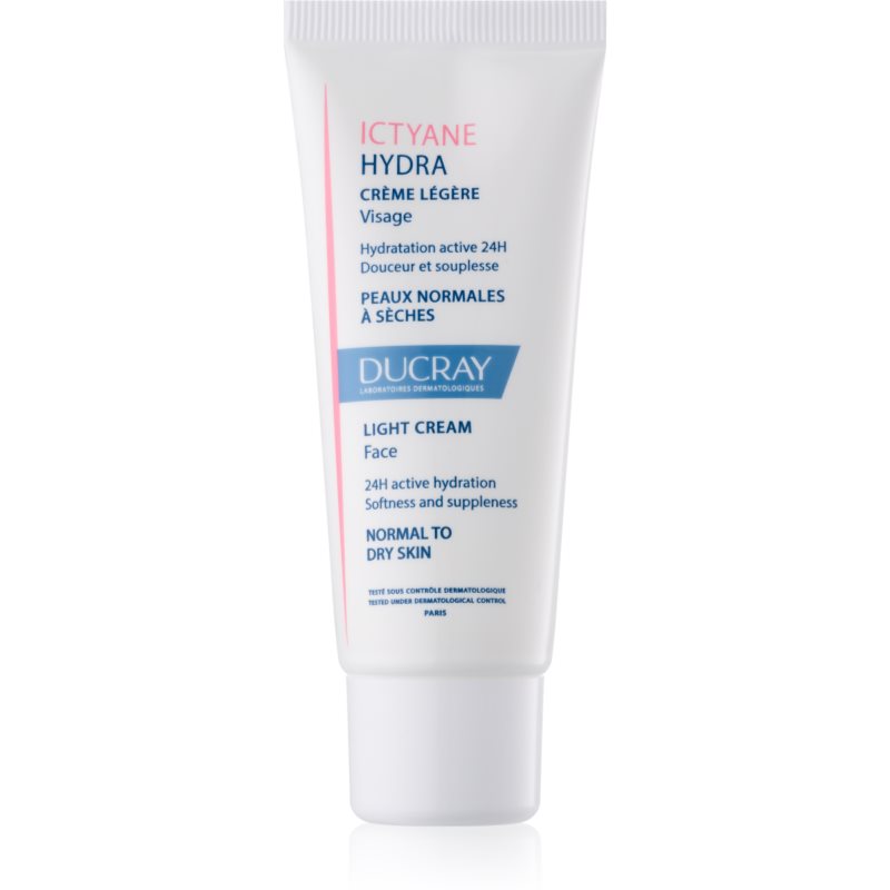 Ducray Ictyane Light Moisturising Cream For Normal And Dry Skin 40 Ml
