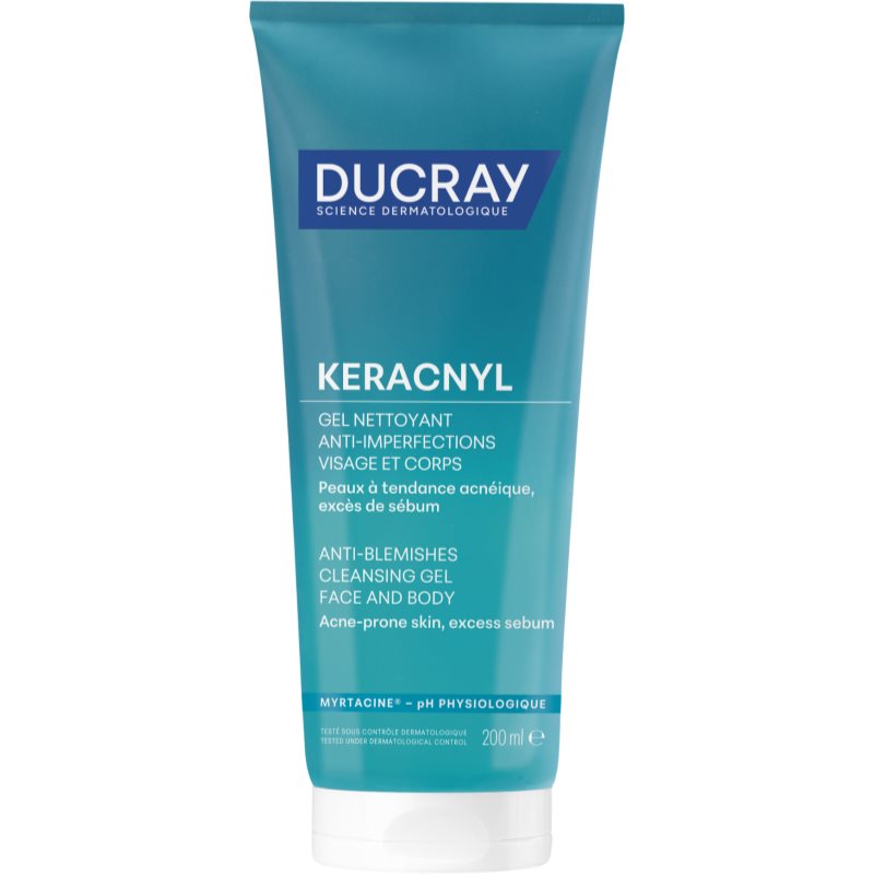 Ducray Ducray Keracnyl Foaming gel Reinigungsschaumgel für fettige Haut mit Neigung zu Akne 200 ml