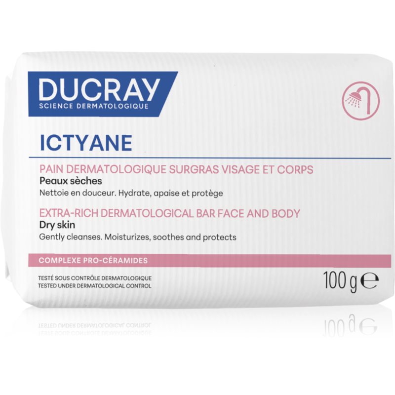 Ducray Ictyane tuhé mýdlo pro suchou pleť 100 g