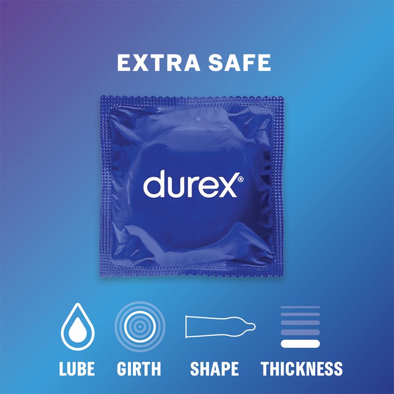 Durex Extra Safe Préservatifs 12 Pcs
