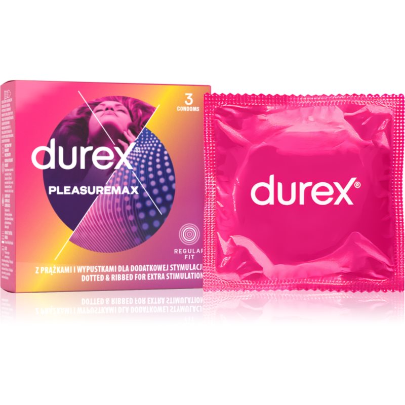 Durex Pleasuremax kondomy 3 ks