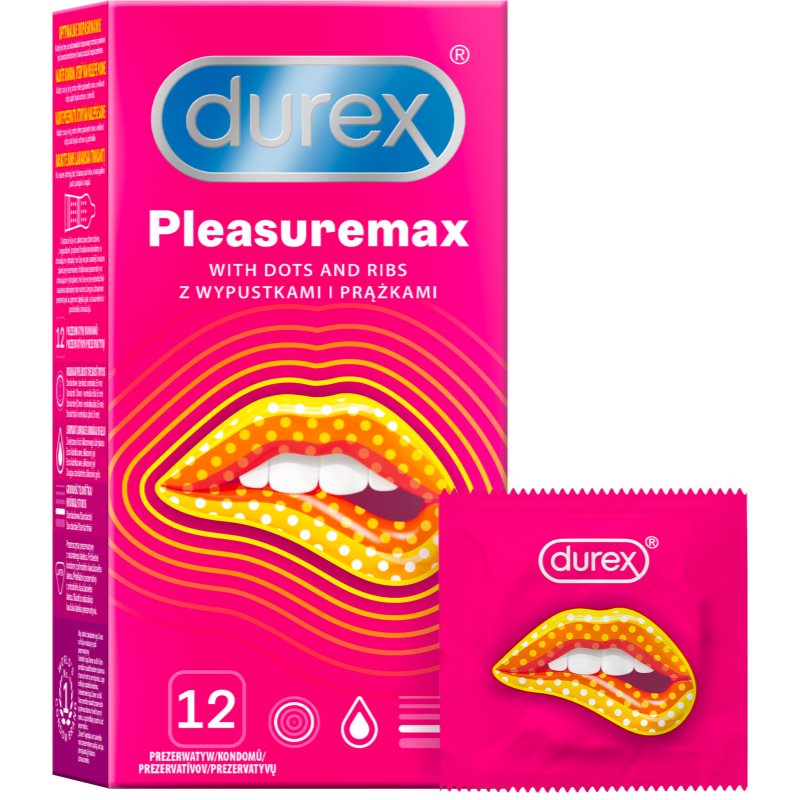 Durex Pleasure Mix Préservatifs 12 Pcs