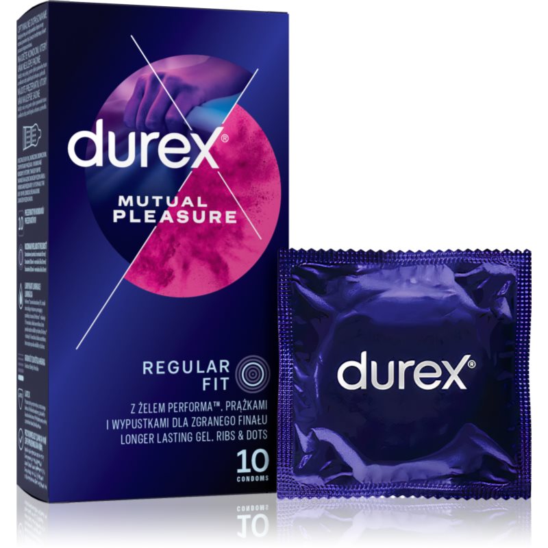 Durex Mutual Pleasure kondómy 10 ks kúpite na Notino.sk