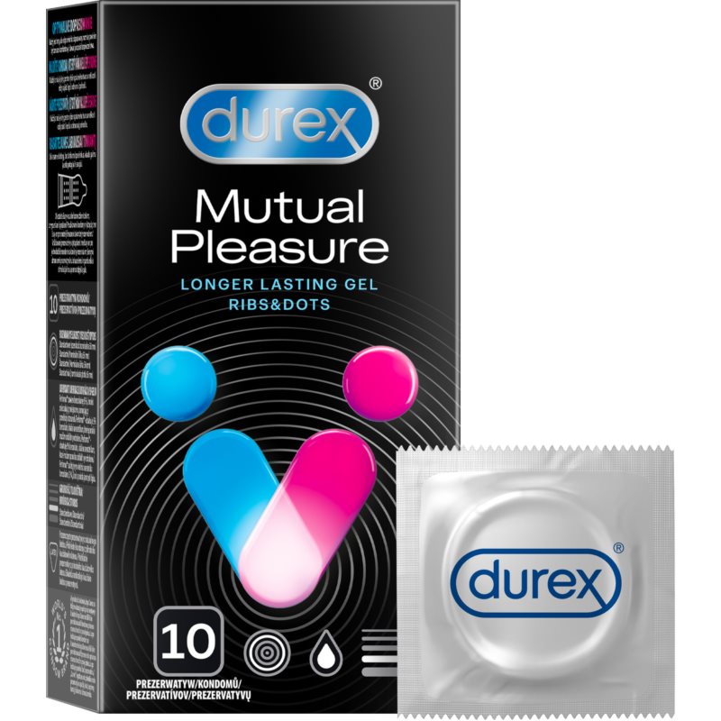 Durex Mutual Pleasure Préservatifs 10 Pcs