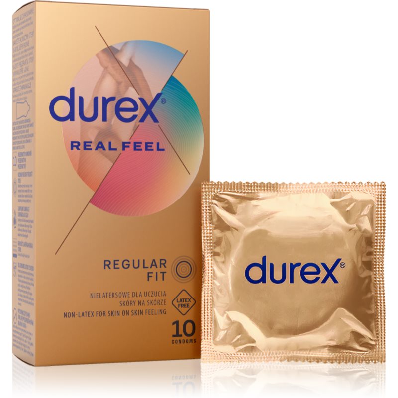 Durex Real Feel Préservatifs 10 Pcs