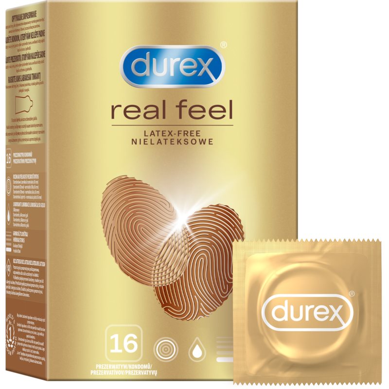 Durex Real Feel Préservatifs 16 Pcs