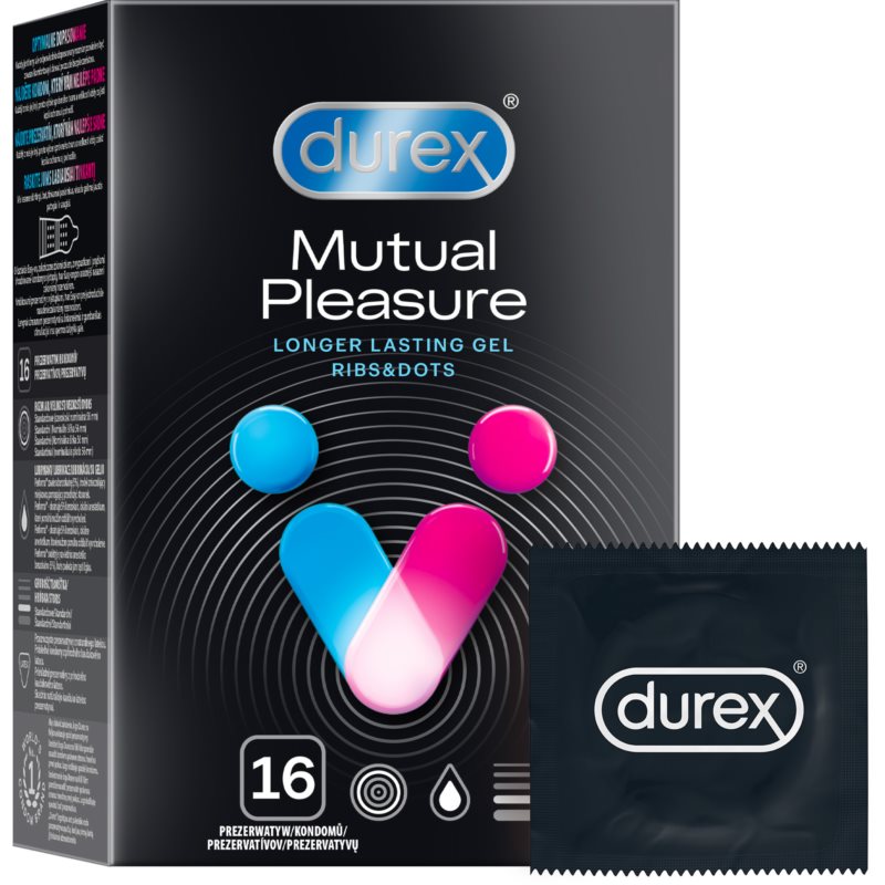 Durex Mutual Pleasure Préservatifs 16 Pcs