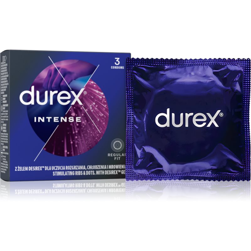 Durex Intense kondomy 3 ks